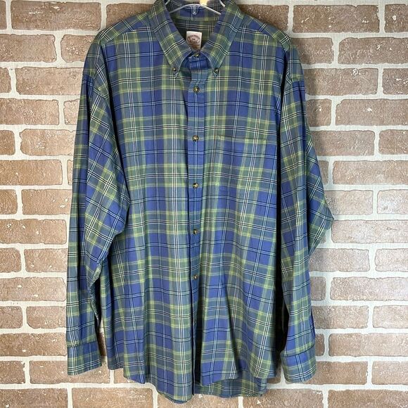 Brooks Brothers XXL Plaid The original Polo Shirt - Picture 1 of 8